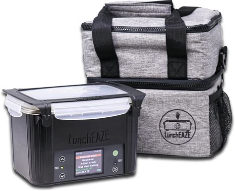 luncheaze electric lunch box|lunch box that heats up food.